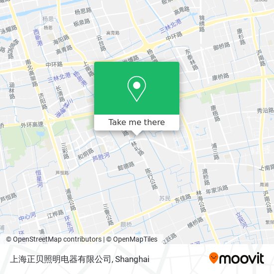 上海正贝照明电器有限公司 map