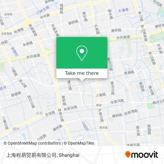 上海程易贸易有限公司 map