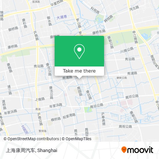 上海康周汽车 map