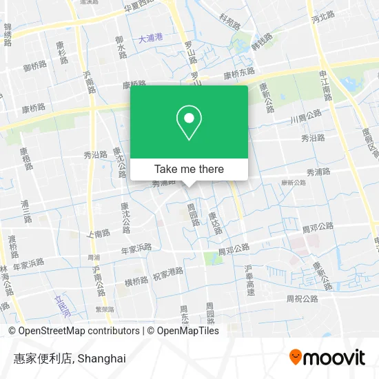 惠家便利店 map