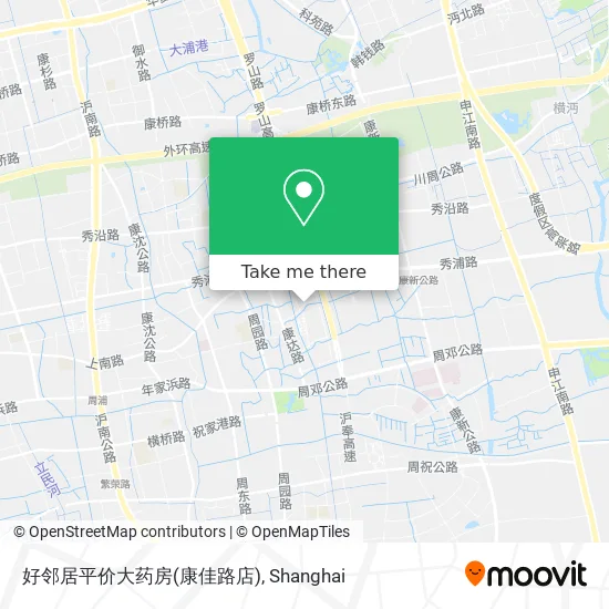 好邻居平价大药房(康佳路店) map