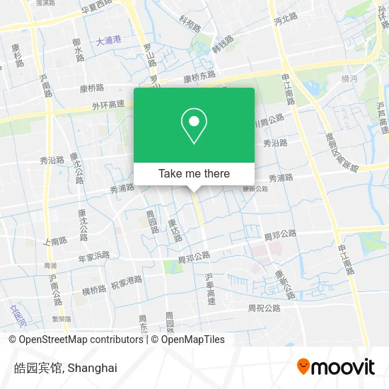 皓园宾馆 map