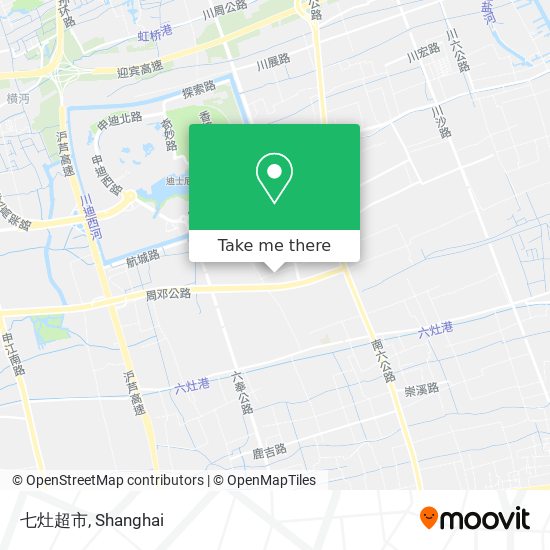 七灶超市 map
