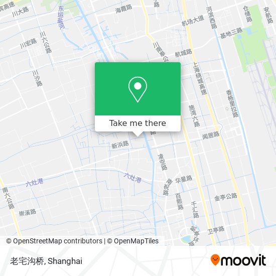 老宅沟桥 map