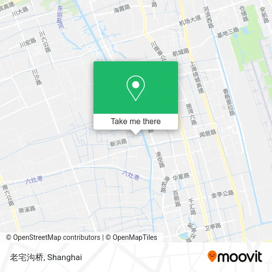 老宅沟桥 map