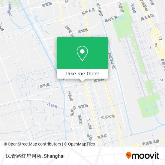 民青路红星河桥 map