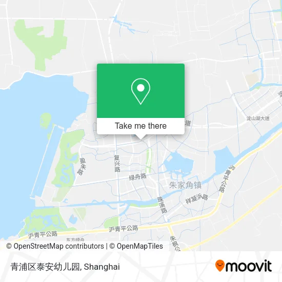 青浦区泰安幼儿园 map