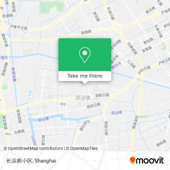 长浜桥小区 map