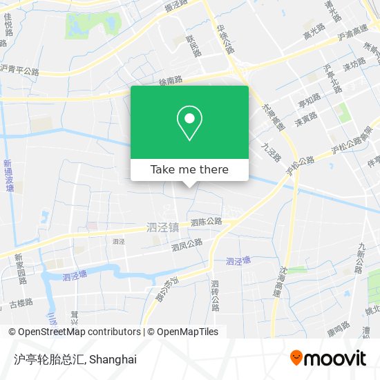 沪亭轮胎总汇 map