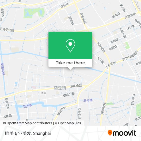 唯美专业美发 map