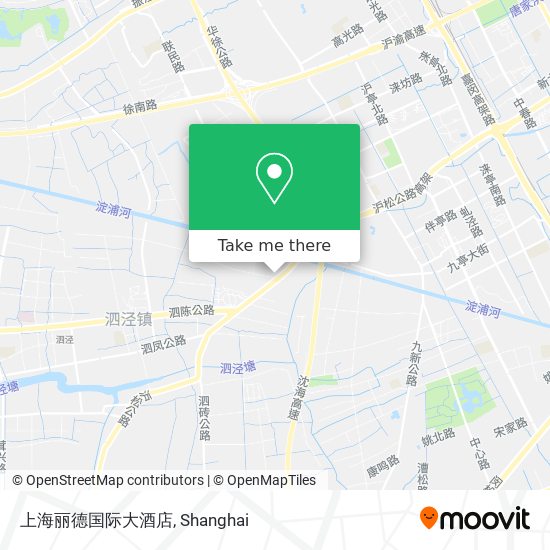 上海丽德国际大酒店 map