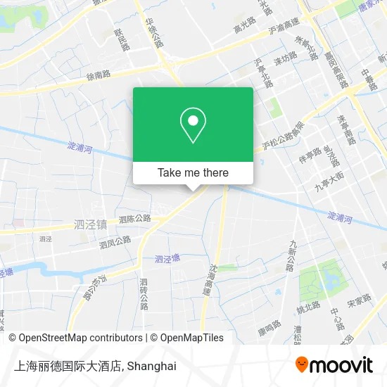 上海丽德国际大酒店 map