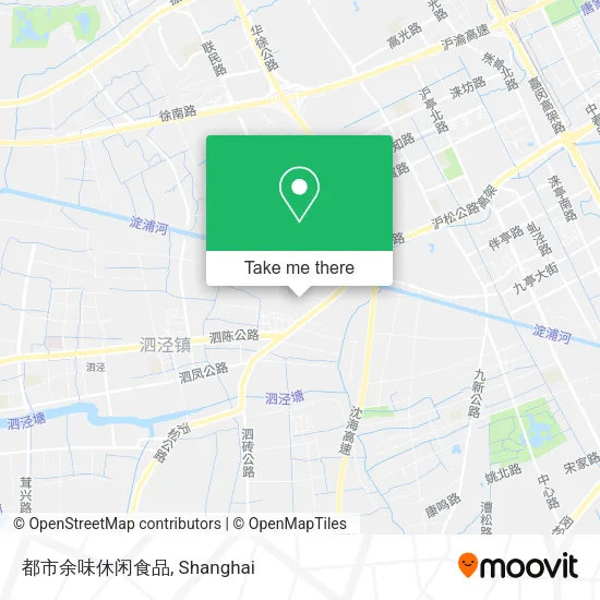 都市余味休闲食品 map