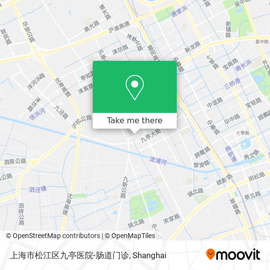 上海市松江区九亭医院-肠道门诊 map