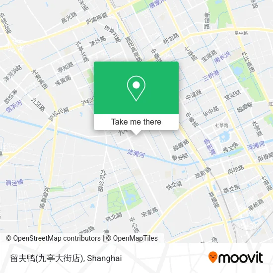 留夫鸭(九亭大街店) map