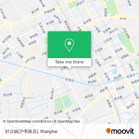 好汉锅(沪亭路店) map