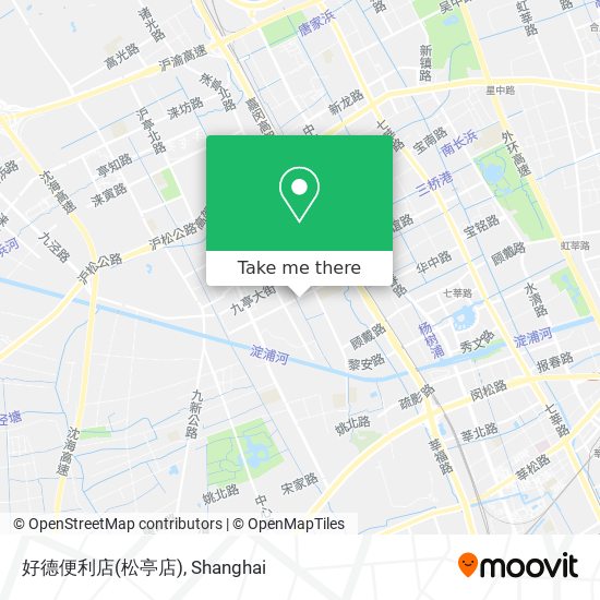 好德便利店(松亭店) map