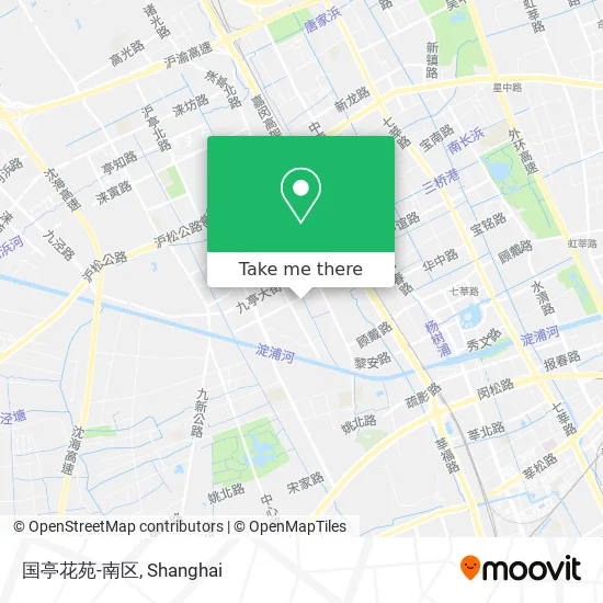国亭花苑-南区 map