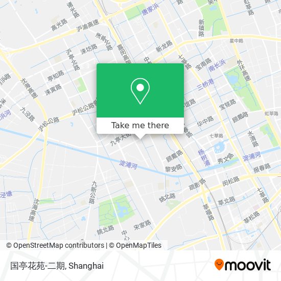国亭花苑-二期 map