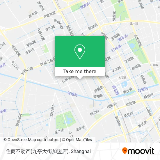 住商不动产(九亭大街加盟店) map