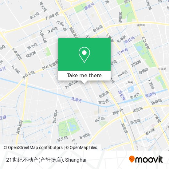 21世纪不动产(产轩扬店) map
