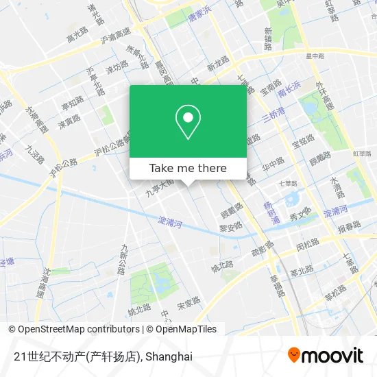 21世纪不动产(产轩扬店) map