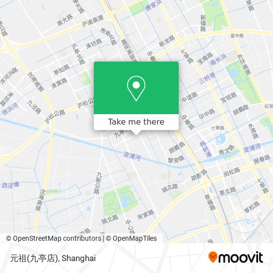 元祖(九亭店) map