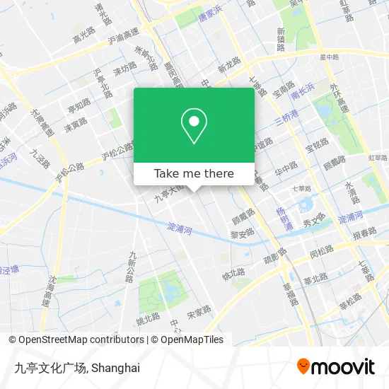 九亭文化广场 map