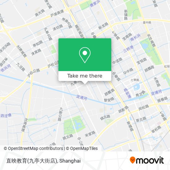 直映教育(九亭大街店) map