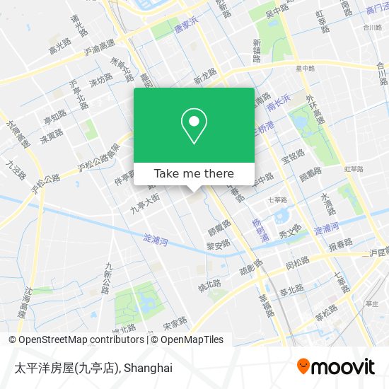 太平洋房屋(九亭店) map