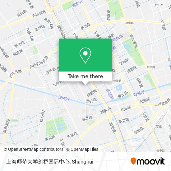 上海师范大学剑桥国际中心 map
