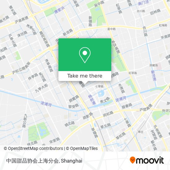 中国甜品协会上海分会 map