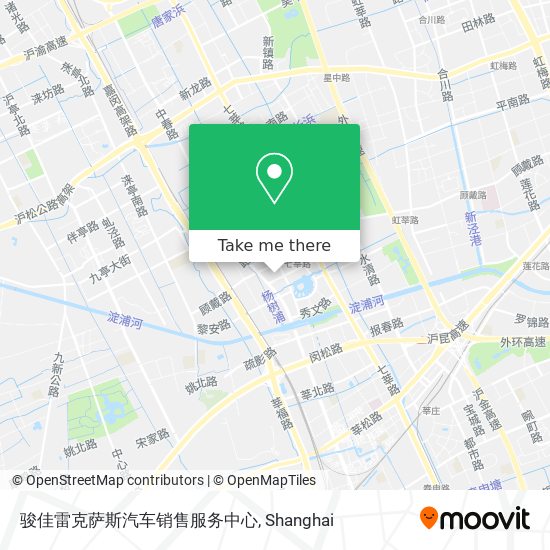 骏佳雷克萨斯汽车销售服务中心 map