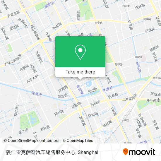 骏佳雷克萨斯汽车销售服务中心 map