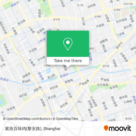 紫燕百味鸡(黎安路) map