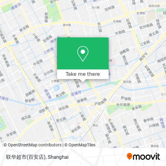 联华超市(百安店) map