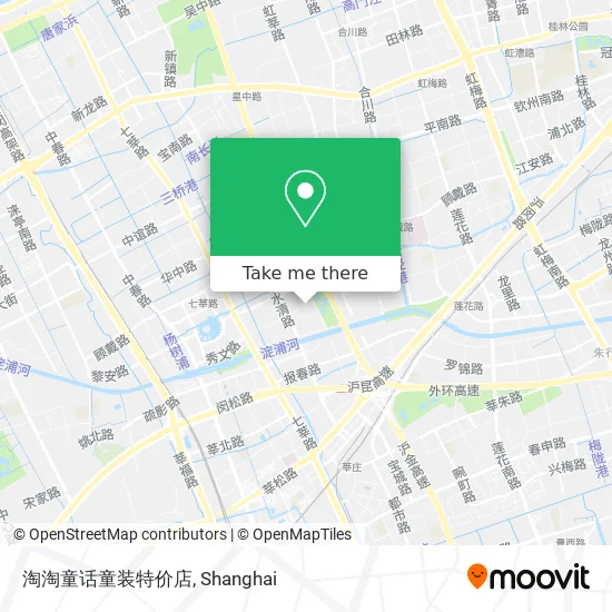 淘淘童话童装特价店 map
