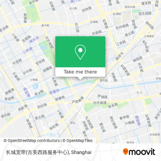 长城宽带(古美西路服务中心) map