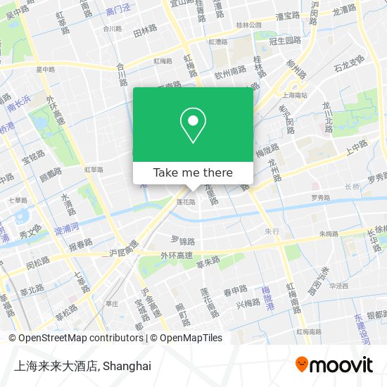 上海来来大酒店 map