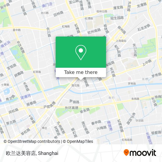 欧兰达美容店 map