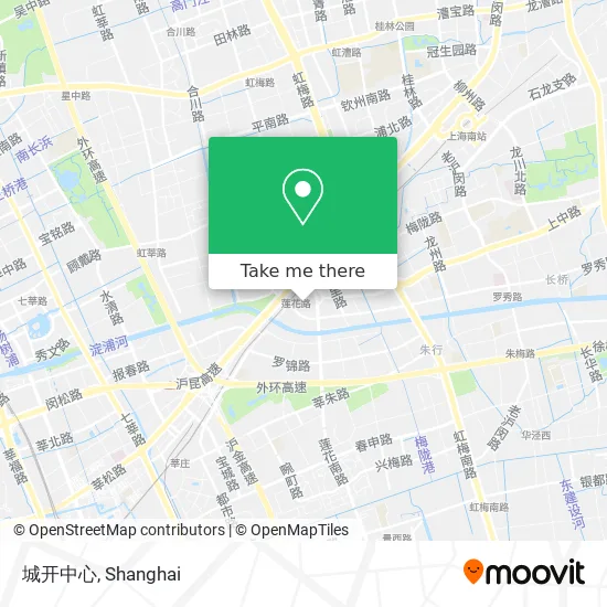 城开中心 map