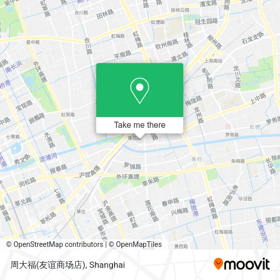 周大福(友谊商场店) map
