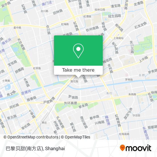 巴黎贝甜(南方店) map