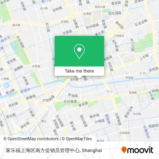 家乐福上海区南方促销员管理中心 map
