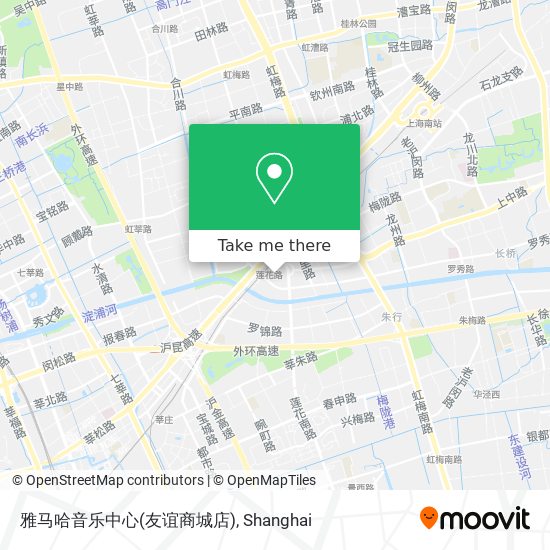 雅马哈音乐中心(友谊商城店) map