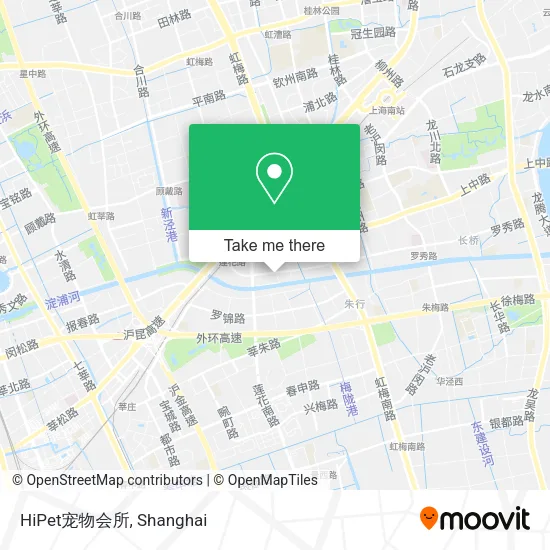 HiPet宠物会所 map