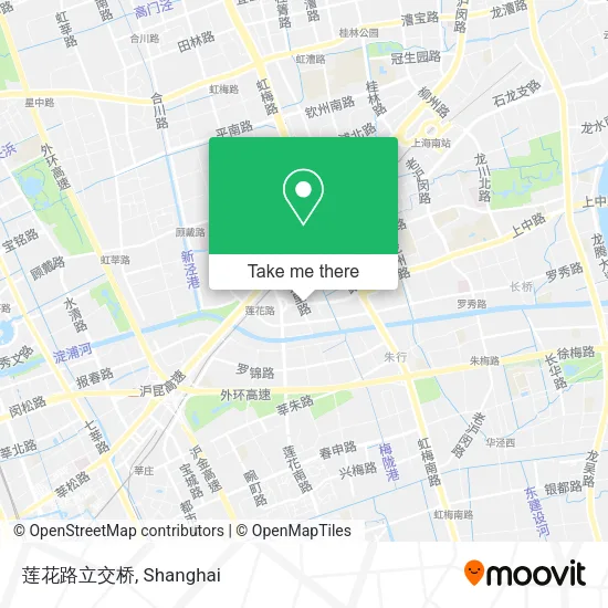 莲花路立交桥 map