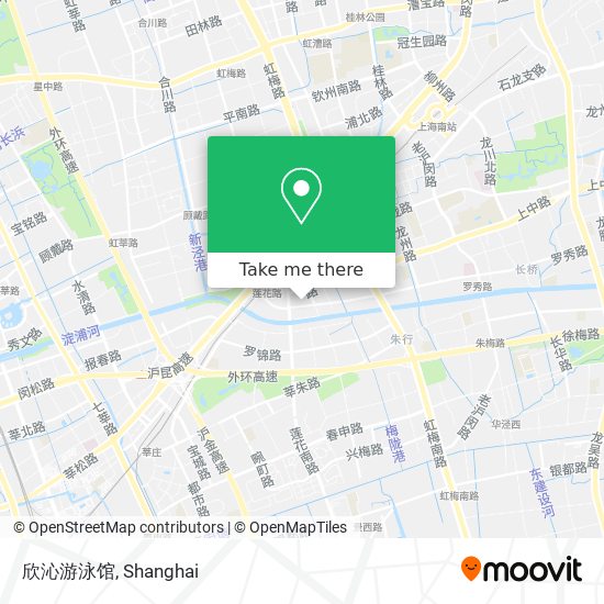欣沁游泳馆 map