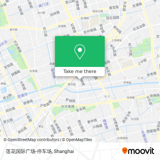 莲花国际广场-停车场 map