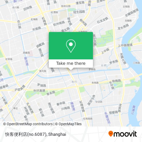 快客便利店(no.6087) map